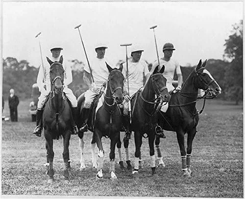 HistoricalFindings Foto: Equipo de polo,Sanford,Hitchcock,Stevenson,Winston,Piping Rock Club,Locust Valley