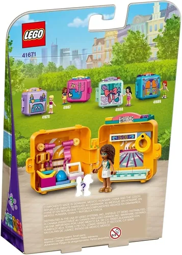 Miniatura 3 de LEGO Friends Andrea's Swimming Cube 41671 Kit de construcción; incluye un juguete para mascotas para niños en un color aleatorio; juguete