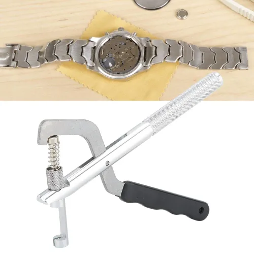 Miniatura 4 de Removedor de correa de reloj, herramienta de reparación de correa de reloj, herramienta de reparación de correa de reloj de metal, removedor