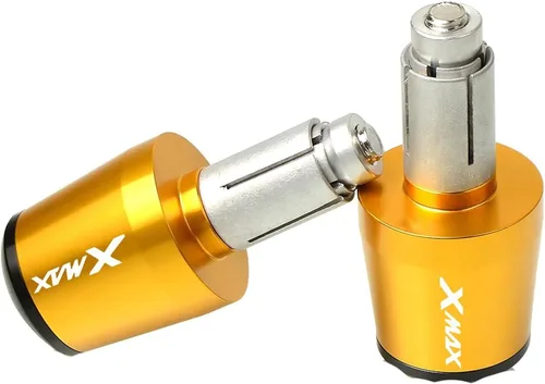 Miniatura 11 de Y&AMAHA X-MAX Xmax X MAX 125 250 300 400 CNC Alumiunm Plugs Manillar Moto Manillar Moto Manillar Agarres Tapa Extremos 7/8'' 0.866 in (Color : Negro)
