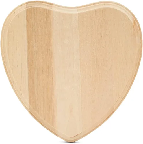Miniatura 17 de Placa de madera rectangular de 12.7 cm, 2 piezas con borde biselado y esquinas recortadas, placa de madera sin acabar, piezas en blanco de madera