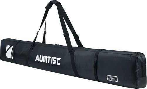 AUMTISC Bolsa de esquí individual acolchada para transportar esquís bolsillo con asa ajustable 170 72.8 in