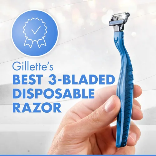 Miniatura 7 de Gillette Mach3 Maquinillas de afeitar desechables para hombre, 3