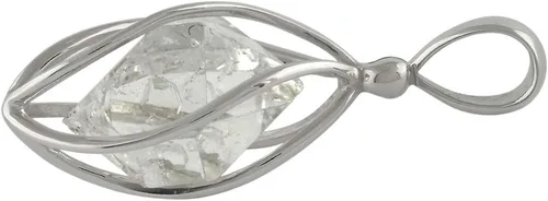 Miniatura 4 de Starborn Colgante de cristal natural en plata de ley