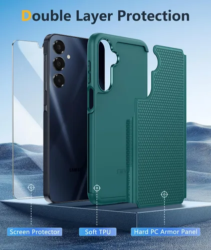 Miniatura 841 de FNTCASE Funda para iPhone 17 Pro: Fundas delgadas translúcidas de color azul claro compatibles con MagSafe, protección completa de la cámara