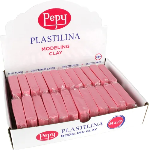 Miniatura 15 de Pepy Plastilina - Arcilla de modelado reutilizable y no secada; juego de 24 barras, 1.4 onzas cada una, perfecta para proyectos de arte y Azul claro