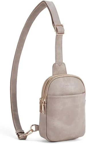 CORALDAISY Fanny Pack Crossbody Bags for Women Fanny Packs for Women Sling Bag Belt Bag for Women cross body bag purses for women Vegan Leather