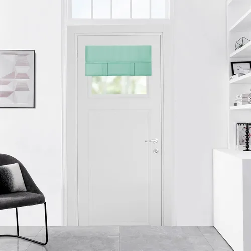 Miniatura 77 de WdFour Cortinas de puerta francesa con tacto sedoso, aislamiento térmico, reducción de ruido, cortinas opacas para puerta de vidrio y oficina