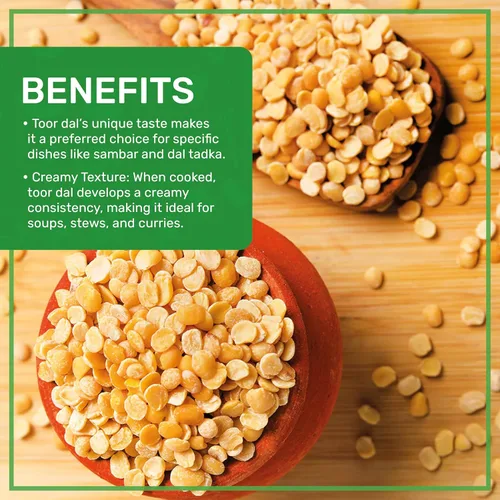 Miniatura 4 de Jiva Organic Toor Dal Kori, Unoily, Madhi Bolsa de 2 libras – Guisantes de paloma indios – Sin OMG, vegano