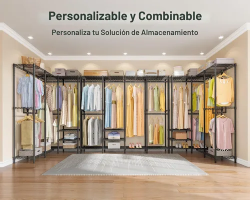 Miniatura 4 de VIPEK V40 Perchero de Ropa Mediano de Servicio Pesado Perchero de Ropa para Colgar Ropa, Percheros de Ropa Multifuncionales para Dormitorio