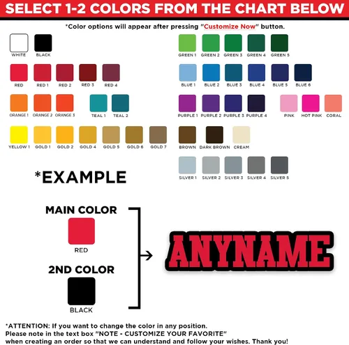 Miniatura 2 de (Nueva Actualización) Pegatina de Nombre Colorida Personalizada Pegatina de Nombre y Número Personalizada para Casco de Béisbol Sóftbol Regalos