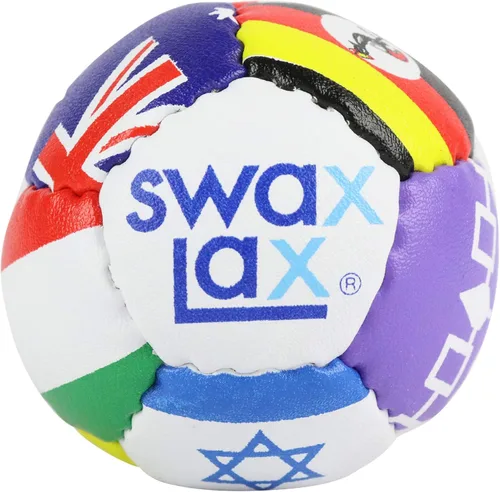 Miniatura 14 de Swax Lax Pelota de entrenamiento para Lacrosse - Práctica para interiores y exteriores con menos rebotes y menos pique