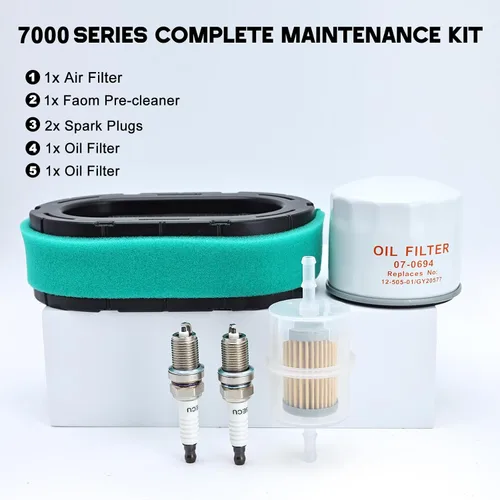 Miniatura 7 de Kit de mantenimiento 7000 32 083 09-S Filtro de aire para Kohler 32 883 09-S1 KT715 KT725 KT730 KT735 KT740 KT745 Motor de cortacésped de 19HP-26HP