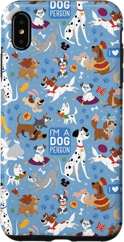 Miniatura 11 de Disney Funda azul para iPhone 17 con texto en inglés "Dogs I'm a Dogperson
