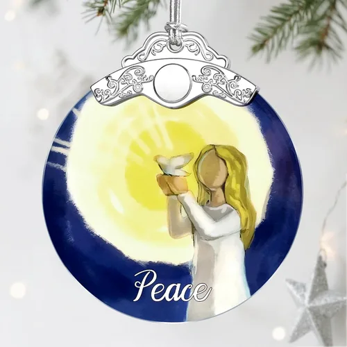 Miniatura 10 de Jocidea Adornos navideños de búho - Adornos festivos de vidrio manchado, adornos para árbol de Navidad, regalos de Navidad para amantes de los búhos