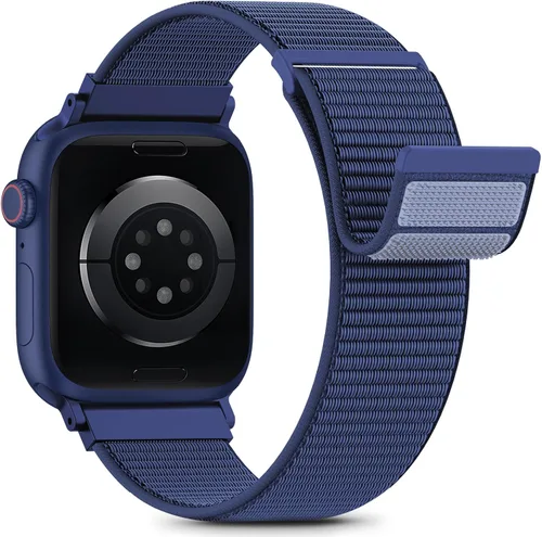 Miniatura 9 de Nylon Loop Sport Band Compatible with Apple Watch Bands 38mm 40mm 41mm 42mm for Women Men, iWatch Wrist Straps for Se, Series 11 10 9 8 7