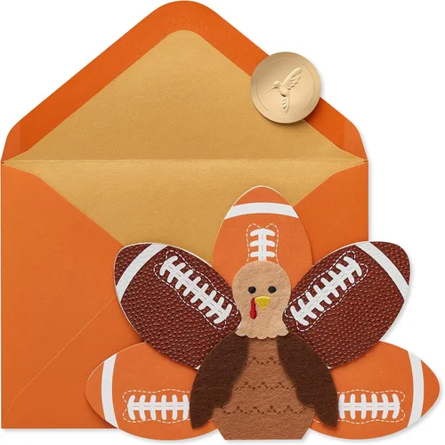Miniatura 7 de Papyrus Tarjeta de Acción de Gracias para niños (Let the Gobbling Begin)