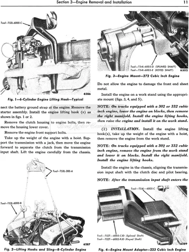 Miniatura 3 de 1956 Ford Pickup Truck Shop Manual de reparación Libro