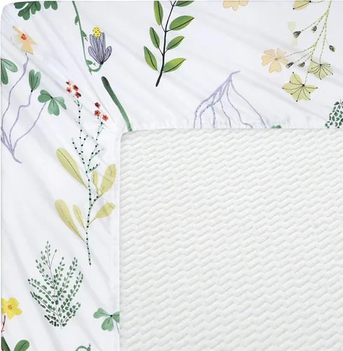 Miniatura 6 de Marina Decoration Ropa de cama ultra suave y sedosa con bolsillo profundo con estampado rico de rayón derivado de bambú para todas las estaciones