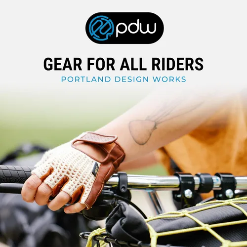 Miniatura 6 de Portland Design Works 1817 - Guantes de ciclismo unisex sin dedos, accesorios de ciclismo