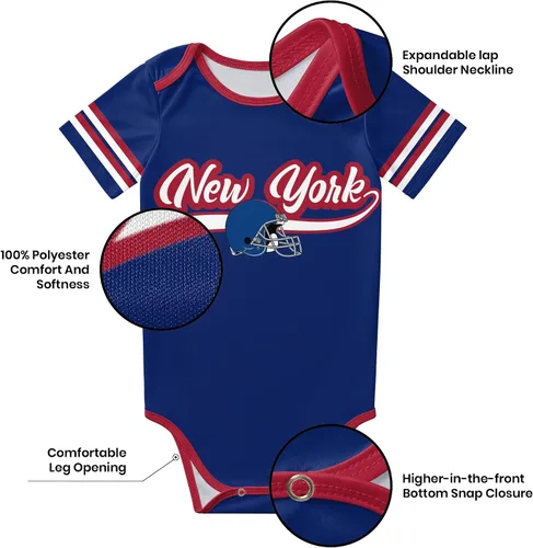 Miniatura 6 de Ropa de bebé personalizada con nombre y número de bebé para niño y niña, regalo personalizado