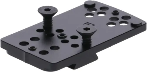 TRUGLO Soporte de punto rojo pistola | Placa de montaje de acero óptico de punto óptico de tiro táctico ligero duradero Montura RMR S&W M&P