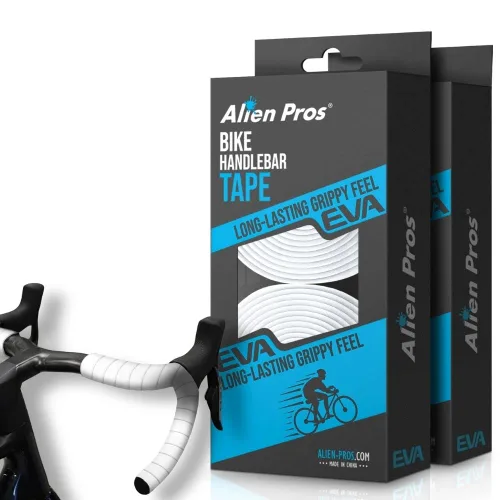 Miniatura 13 de ALIEN PROS Cinta de manubrio de bicicleta EVA (juego de 2) verde Bianchi - Mejora el agarre de tu bicicleta con esta cinta para manillar