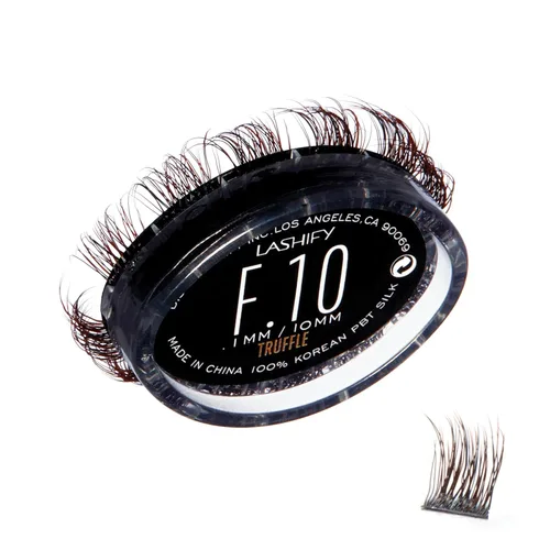 Miniatura 10 de Lashify Extensiones de pestañas esponjosas de 0.472 pulgadas (0.472 in), color negro, pestañas postizas fáciles de hacer tú mismo para añadir