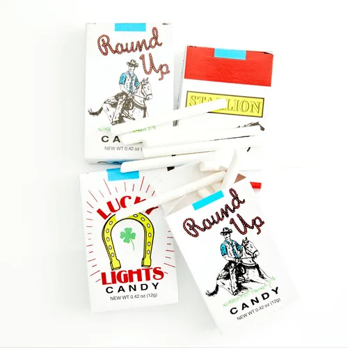 Miniatura 2 de Cigarrillos de caramelo tamaño King del mundo, 0.01 oz, 24 piezas por caja