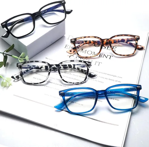 Miniatura 7 de Progressive - Lentes de lectura multienfoque para mujeres y hombres, con bloqueo de luz azul, lentes multifocales para lectura de computadora