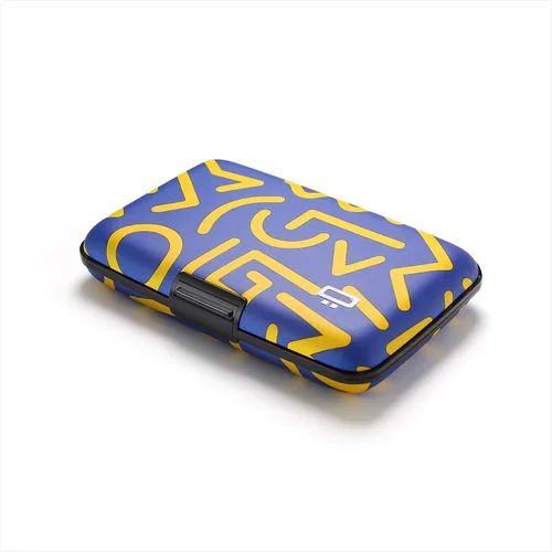 Miniatura 44 de ÖGON -DESIGNS- Portatarjetas de aluminio, protección RFID contra fraude y desmagnetización, billetera compacta, funda inteligente modelo STOCKHOLM V1