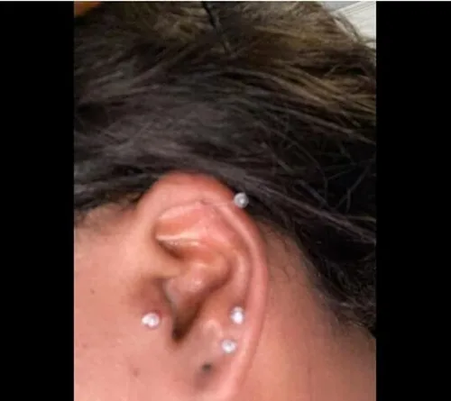Miniatura 7 de D.Bella 65 piezas de retención transparente de piercing flexible para labios, nariz, tabique, ceja, pezón, lengua, cartílago, tragus, arete bioflex