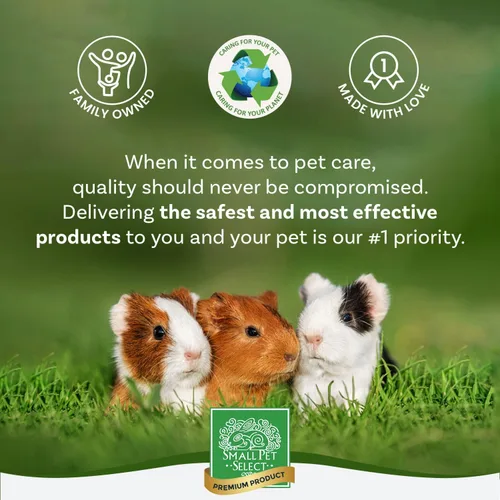 Miniatura 6 de Small Pet Select Ropa de cama de papel natural marrón, ropa de cama suave de animales con control de olores para conejillo de indias, conejo