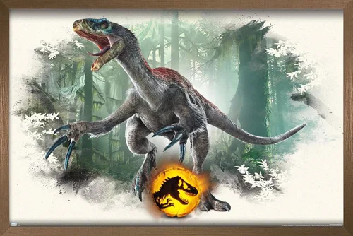 Miniatura 14 de Trends International Jurassic World: Dominion - Póster de pared focal Therizinosaurus, 22.375 x 34 pulgadas, versión premium sin marco