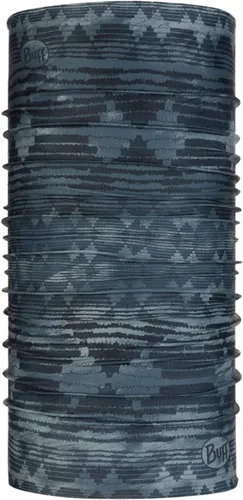 Miniatura 14 de BUFF CoolNet UV Polaina para el cuello, Protección solar UPF 50, Transpirable, Versátil, Mascarilla de secado rápido, Negro y Azul, Talla para Sun