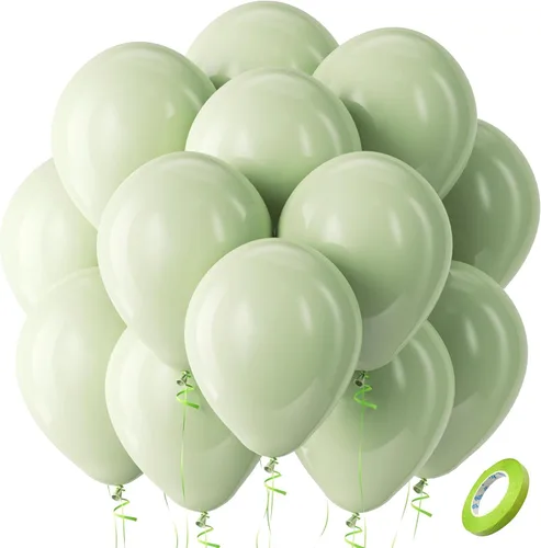 Miniatura 66 de Bezente - Globos de 12 pulgadas de látex con confeti para bodas, graduaciones, despedidas de soltera y cumpleaños, aptos para helio, dorado, 60