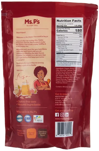 Miniatura 3 de MS PS GFREE Granola, 10 onzas