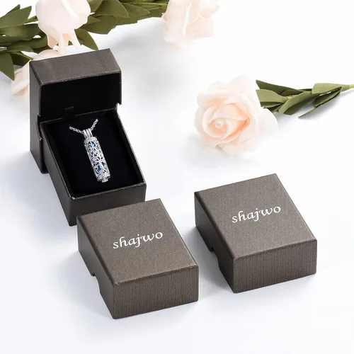 Miniatura 55 de shajwo Joyería de cremación cilíndrica, collar de cenizas de urna del árbol de la vida para mujeres y hombres, vial de cremación de cenizas
