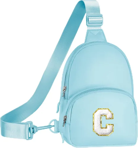 Miniatura 73 de YOOLIFE Bolso bandolera con inicial, bolsas pequeñas para niñas y mujeres, regalos para adolescentes, niñas, adolescentes, novia, dama de honor