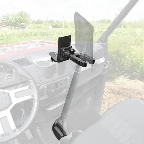 Soporte KEMIMOTO para herramientas de caza UTV, compatible con Polaris Ranger y General, montaje en el portavasos del salpicadero o en la cama de