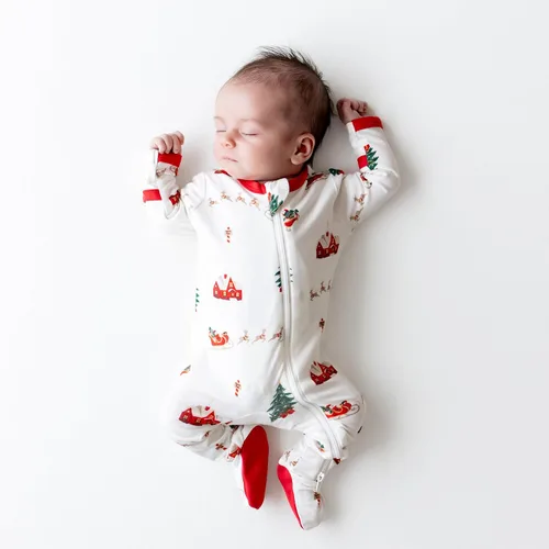 Miniatura 85 de KYTE BABY Pies unisex con cierre de cremallera, rayón hecho de bambú, 0-24 meses