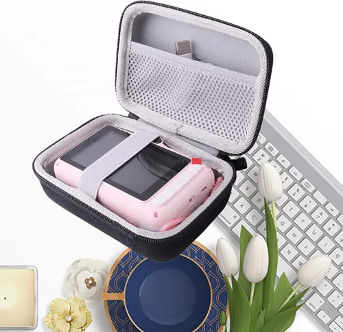 Miniatura 3 de Funda rígida y protectora para cámara híbrida Canon PowerShot V1, compatible con cable USB y baterías adicionales