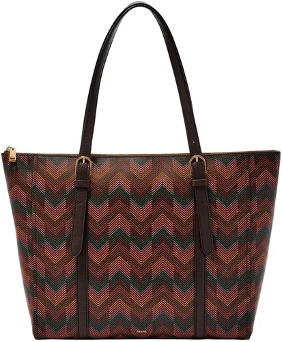 Miniatura 6 de Fossil Women's Carlie Leather Tote Bag Purse Handbag