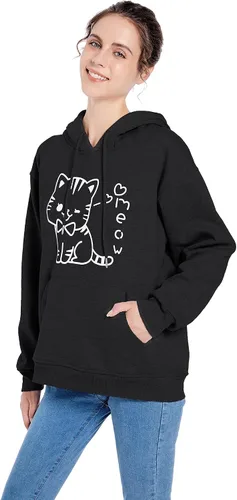 Miniatura 6 de Sudaderas con capucha para gatos para mujeres y niñas