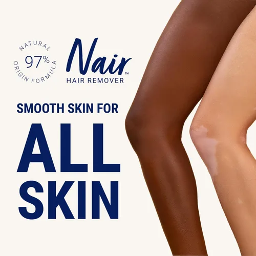 Miniatura 5 de Nair Tiras de cera para depilar, tiras de cera para depilación de piernas y cuerpo, 40 unidades, paquete de 3
