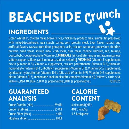 Miniatura 6 de Golosinas para gatos Purina Friskies, Party Mix Beachside Crunch - Bolsa de 30 onzas
