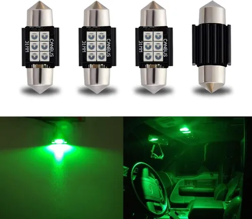 Miniatura 14 de iBrightstar DE3175 DE3021 Festoon de 9-30 V - Focos LED de 1.25 pulgadas (31 mm) extremadamente brillantes y sin errores para luces
