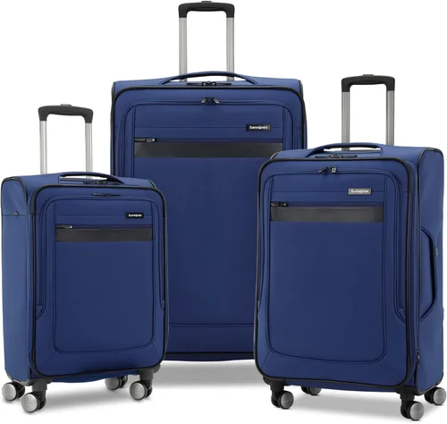 Miniatura 38 de Samsonite - Equipaje ligero y suave de la colección Ascella 3.0, con ruedas giratorias, Negro