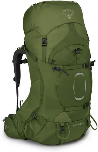 Miniatura 19 de Osprey Aether 65L Mochila de mochilero para hombre, color negro, S/M, ajuste extendido