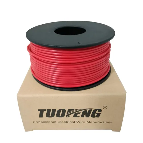 Miniatura 8 de TUOFENG Cable eléctrico de silicona de 22 AWG de 30 pies [15 pies negro y 15 pies rojo] 2 conductores de alambre paralelo cables de cobre estañado